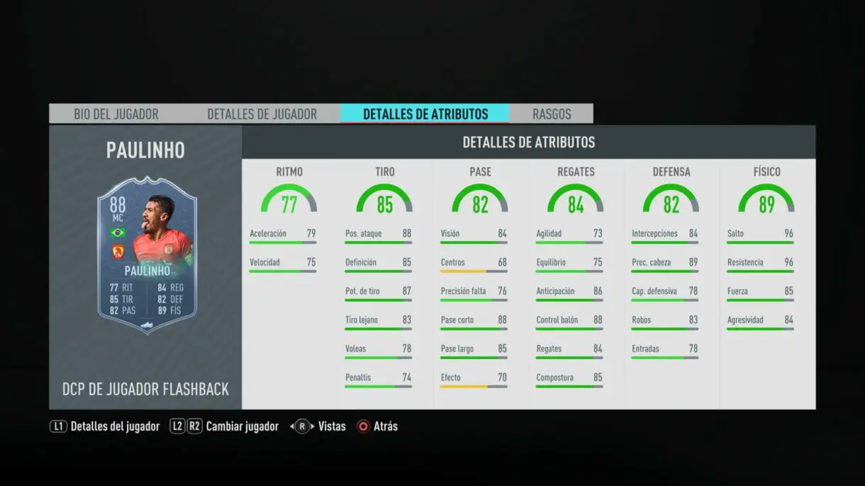 paulinho flashback link miranda fifa 20