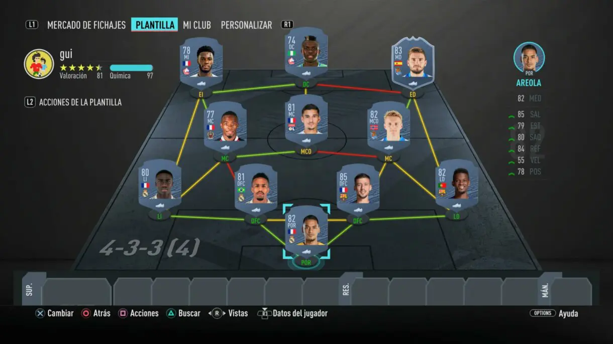 plantilla odegaard y osimhen fut birthday gratuitos fifa 20