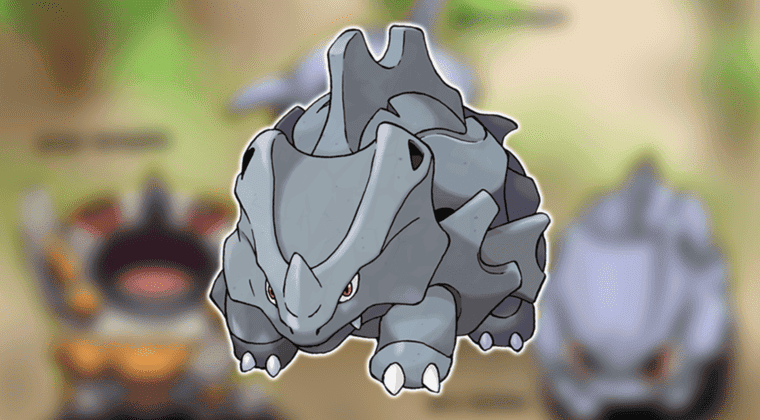 Imagen de Este es el fan art más tierno del Pokémon Rhyhorn y todas sus evoluciones que vas a ver en tu vida