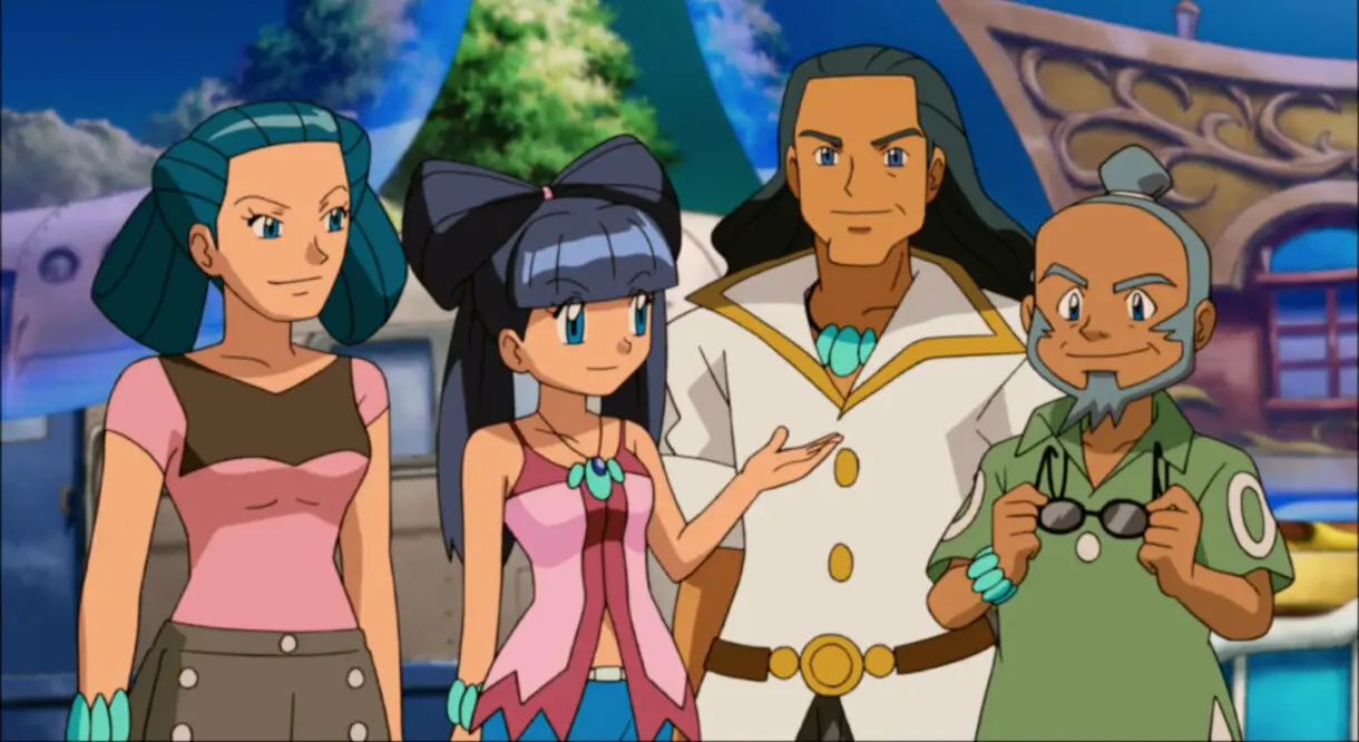 Pokemon Ranger y el Templo del Mar familia Lizabeth
