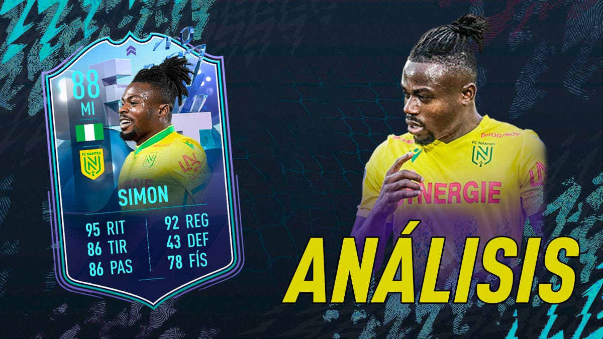 FIFA 22 Ultimate Team Análisis Moses Simon Fantasy FUT