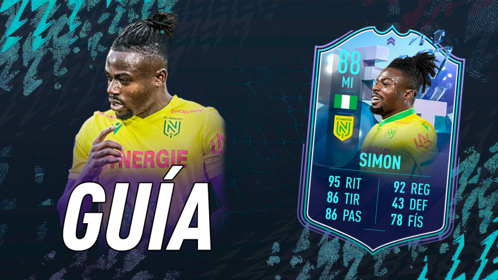 FIFA 22 Ultimate Team Análisis Moses Simon Fantasy FUT