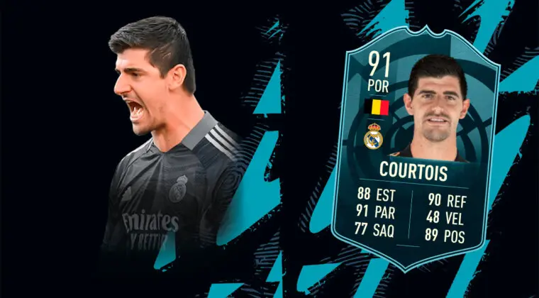 Imagen de FIFA 22: solución al SBC de Thibaut Courtois POTM de LaLiga Santander