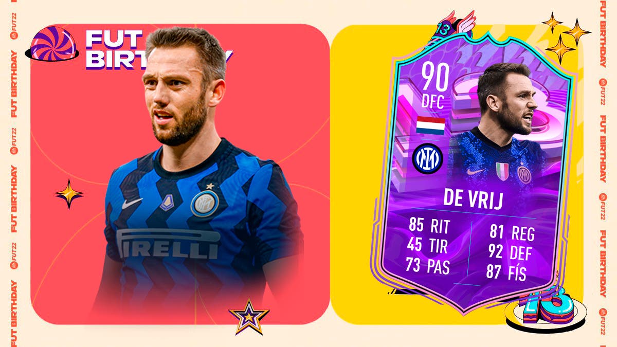 FIFA 22 Ultimate Team SBC De Vrij FUT Birthday