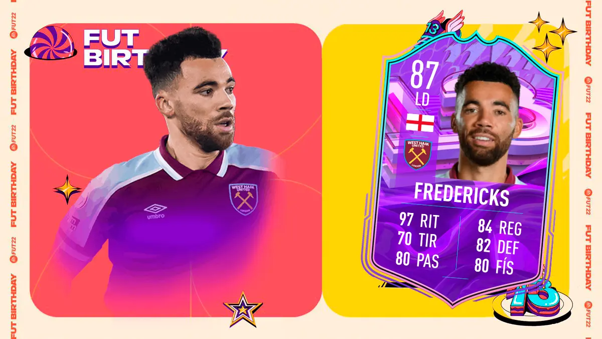 FIFA 22 Ultimate Team SBC Fredericks FUT Birthday