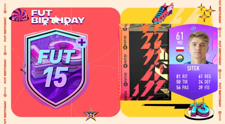 Imagen de FIFA 22: por completar este SBC obtendrás otro token FUT Birthday y un sobre de 30.000 monedas + Solución