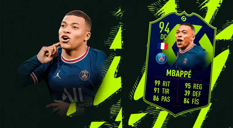 Imagen de FIFA 22: ¿Merece la pena Kylian Mbappé POTM de la Ligue 1? + Solución del SBC