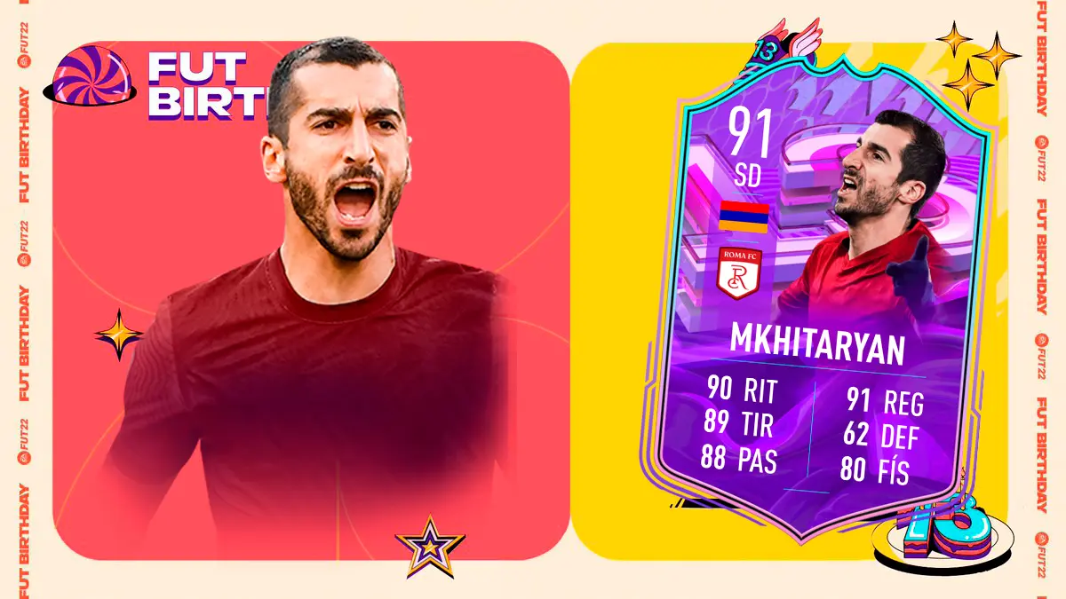 FIFA 22 Ultimate Team SBC Mkhitaryan FUT Birthday