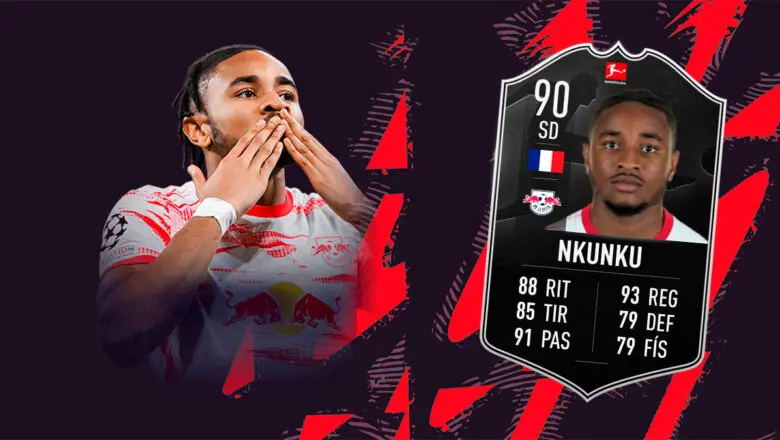 FIFA 22 Ultimate Team SBC Nkunku POTM Bundesliga febrero