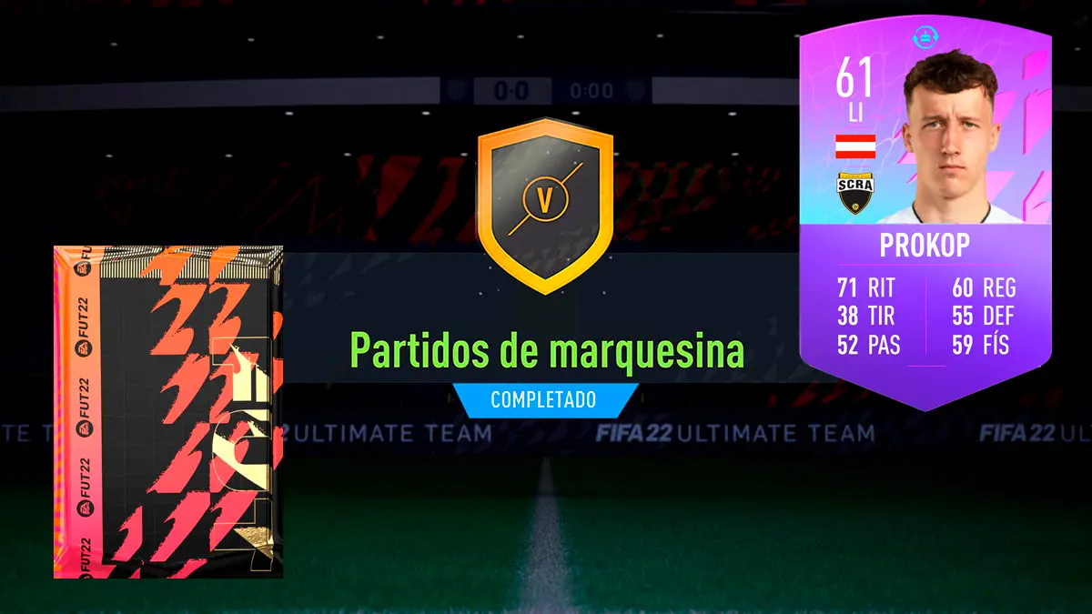 FIFA 22 Ultimate Team SBC Partidos de marquesina 10-03-2022