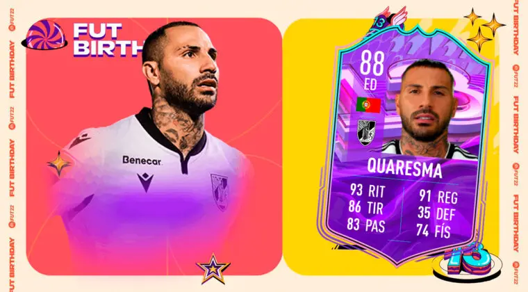 Imagen de FIFA 22: ¿Merece la pena Ricardo Quaresma FUT Birthday? + Solución del SBC