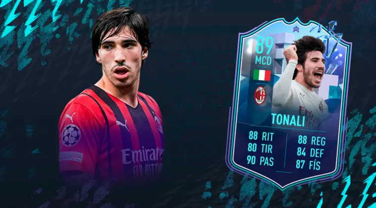 Imagen de FIFA 22: ¿Merece la pena Sandro Tonali Fantasy FUT? + Solución del SBC