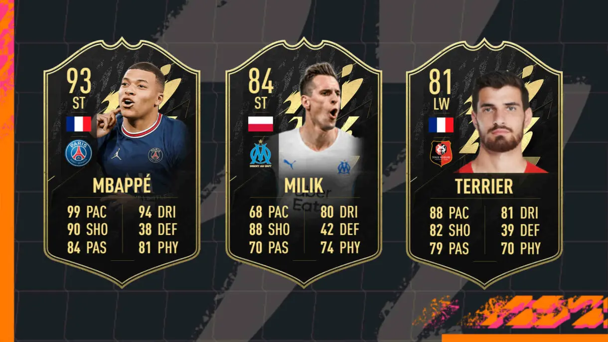 Mejores cartas In Form de los candidatos POTM Ligue 1 febrero FIFA 22 Ultimate Team