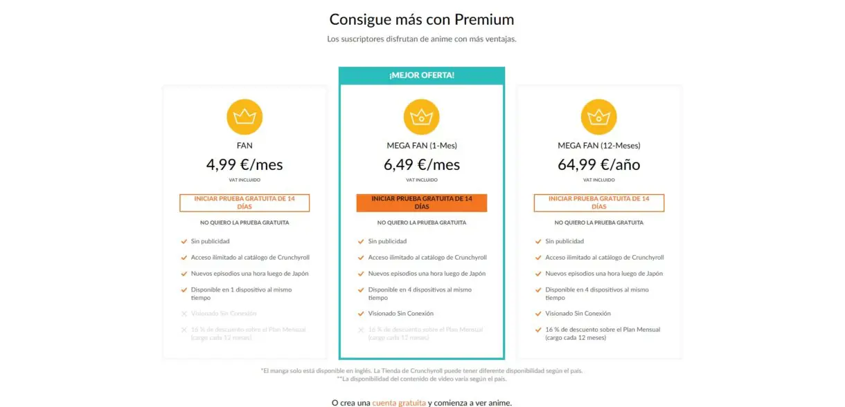 precios crunchy