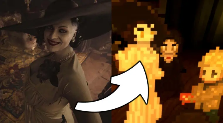 Imagen de Lady Dimitrescu, de Resident Evil Village, sigue luciendo genial en esta animación 2.5D
