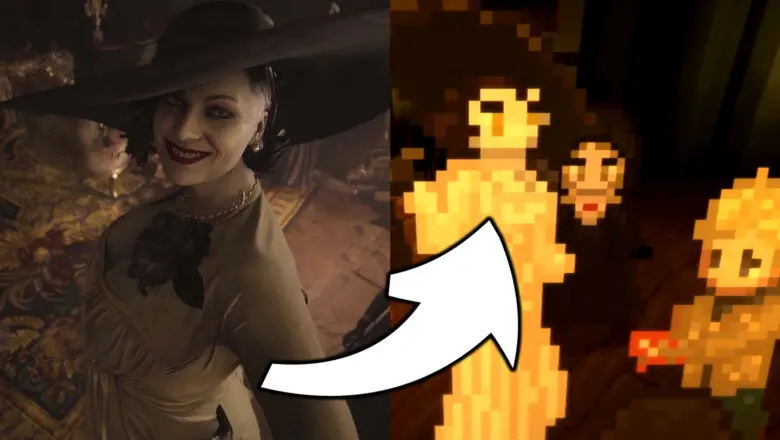 La animación 2.5D de Resident Evil Village