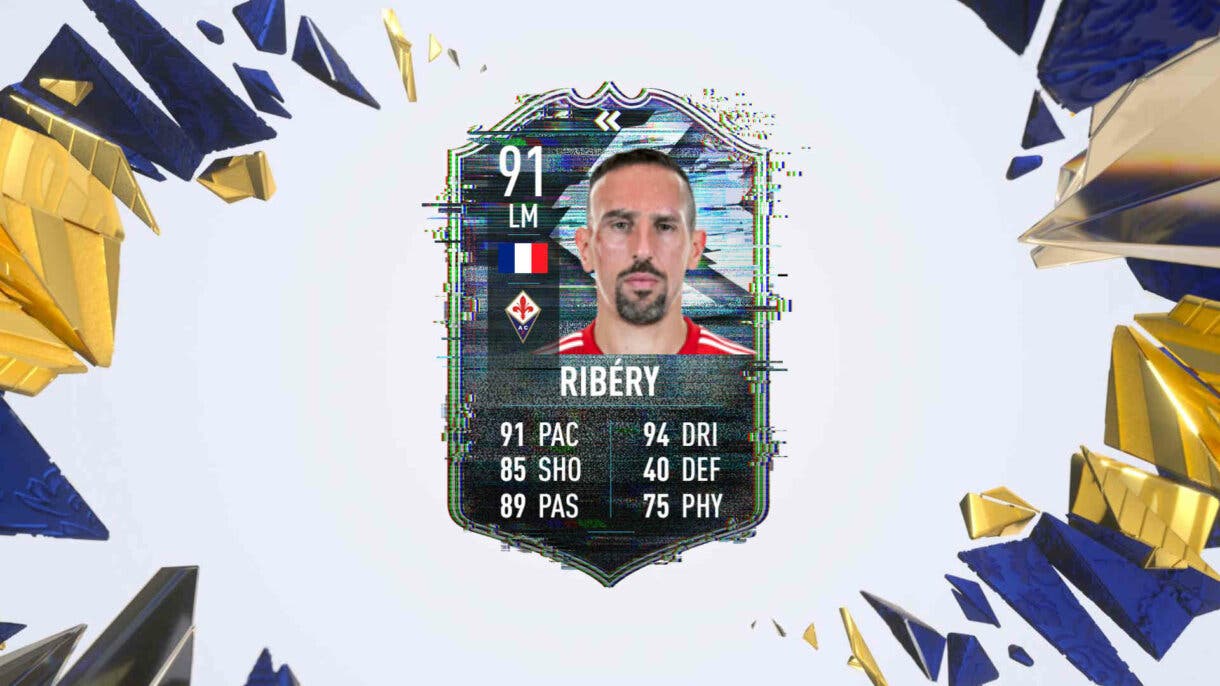 Hipotética carta Ribéry Flashback FIFA 21 Ultimate Team