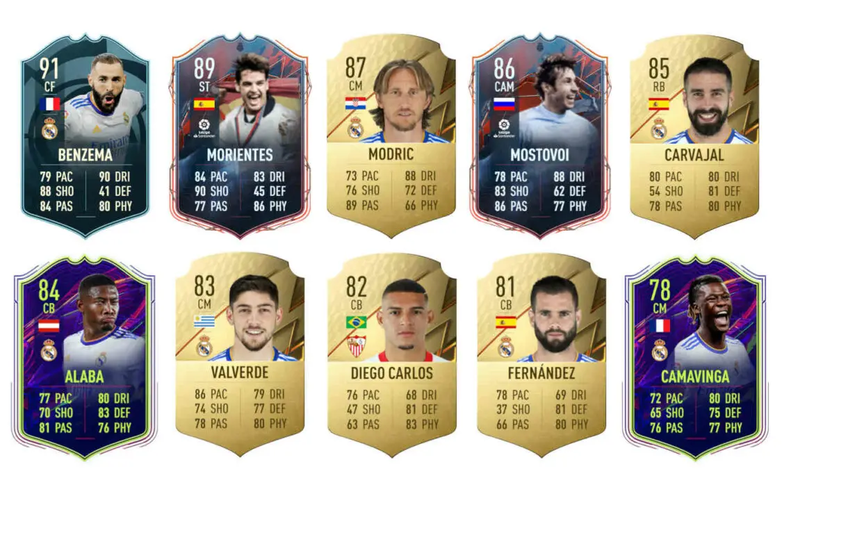 Links verdes Rodrygo RTTK FIFA 22 Ultimate Team