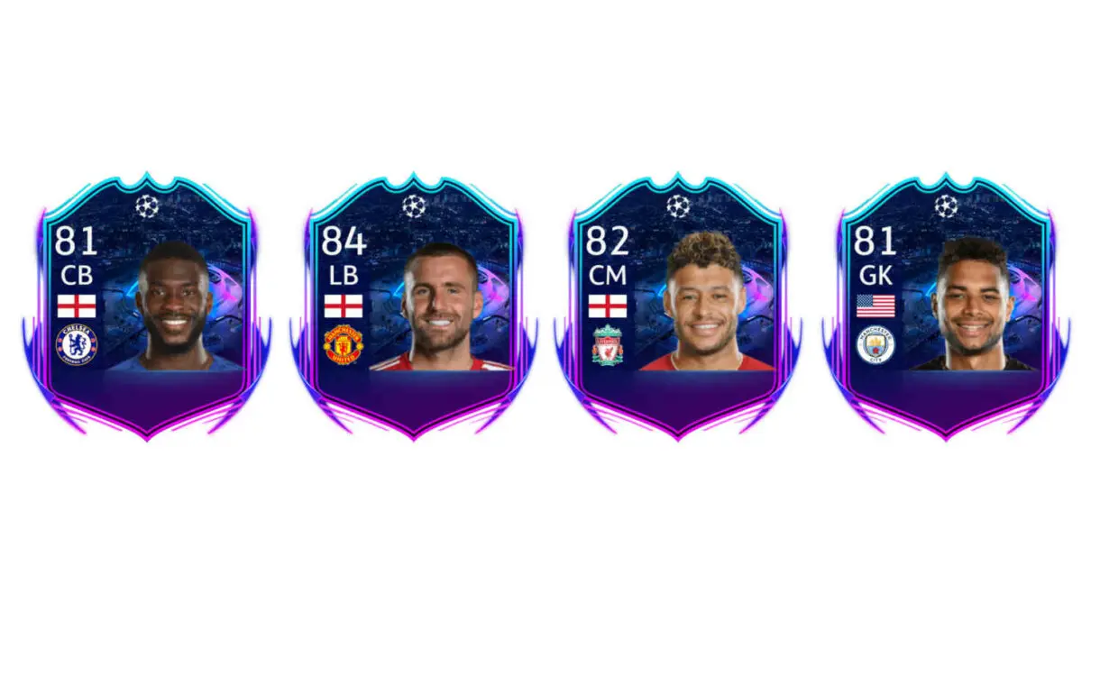 Hipotéticas cartas RTTF Tomori, Shaw , Oxlade-Chamberlain y Steffen FIFA 21 Ultimate Team