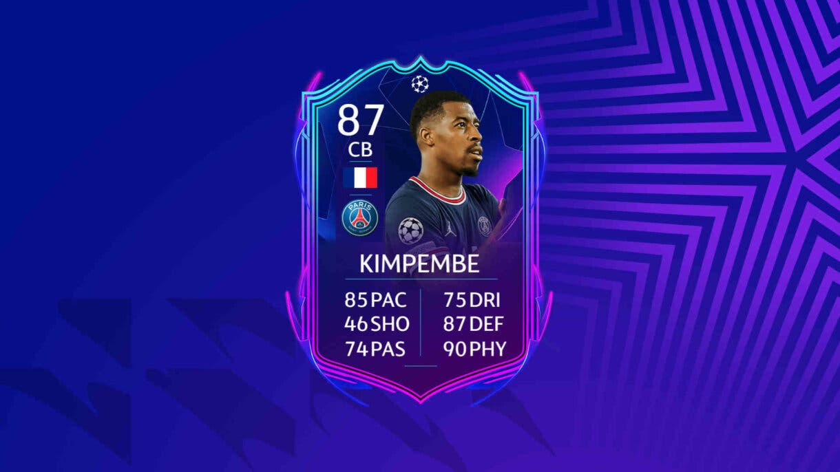Carta Kimpembe RTTF (eliminación sin upgrade) FIFA 22 Ultimate Team