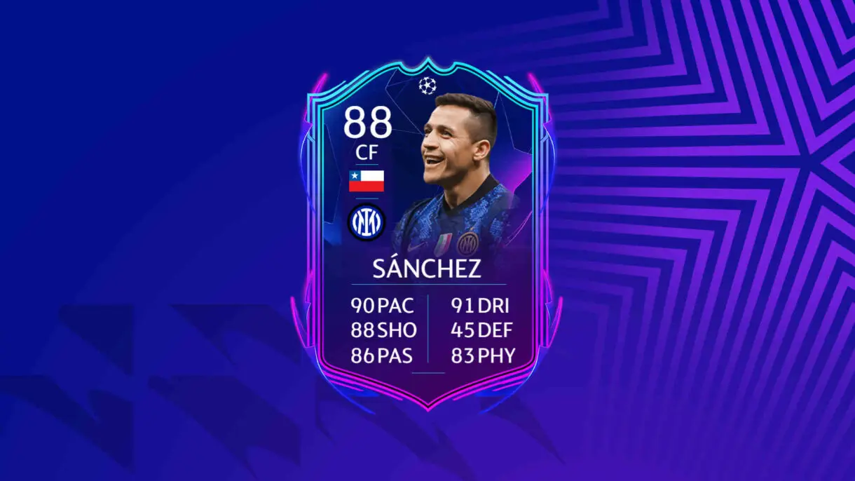 Carta Alexis Sánchez RTTF (upgrade y eliminación) FIFA 22 Ultimate Team