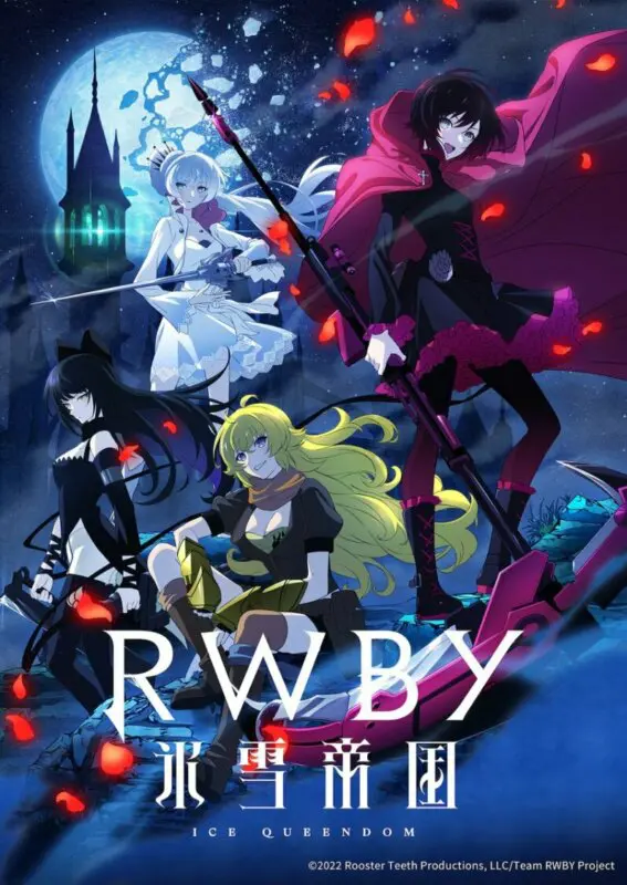 rwby ice queendom póster oficial