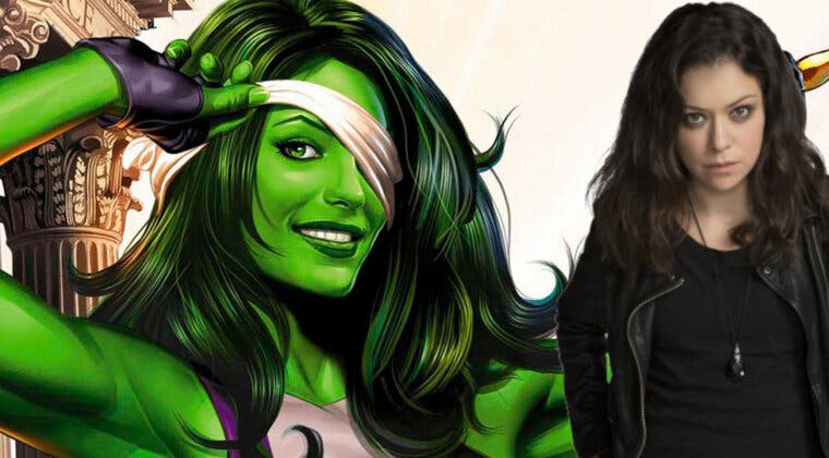 Imagen de ¿Cómo luce Tatiana Maslany en la piel de She-Hulk? Descubre sus primeras imágenes... en un termo