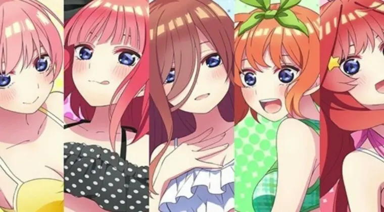 Imagen de The Quintessential Quintuplets nos deja con un nuevo póster de su esperada película