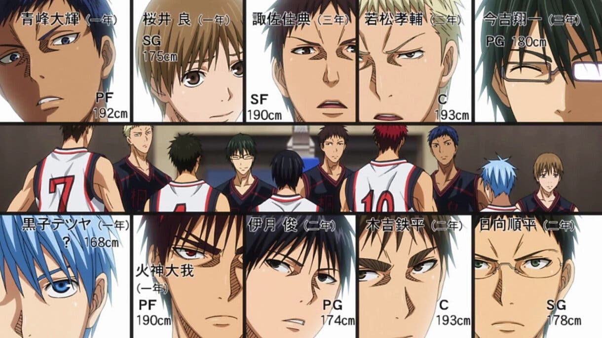 kuroko no basket enfrentamiento de seirin y too en el anime de deportes