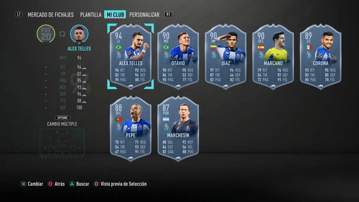 tots porto fifa 20
