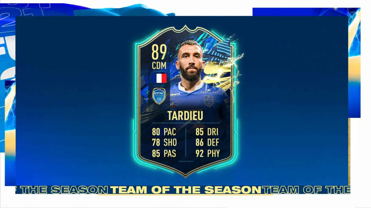 Cartas Tardieu TOTS Resto del Mundo FIFA 21 Ultimate Team