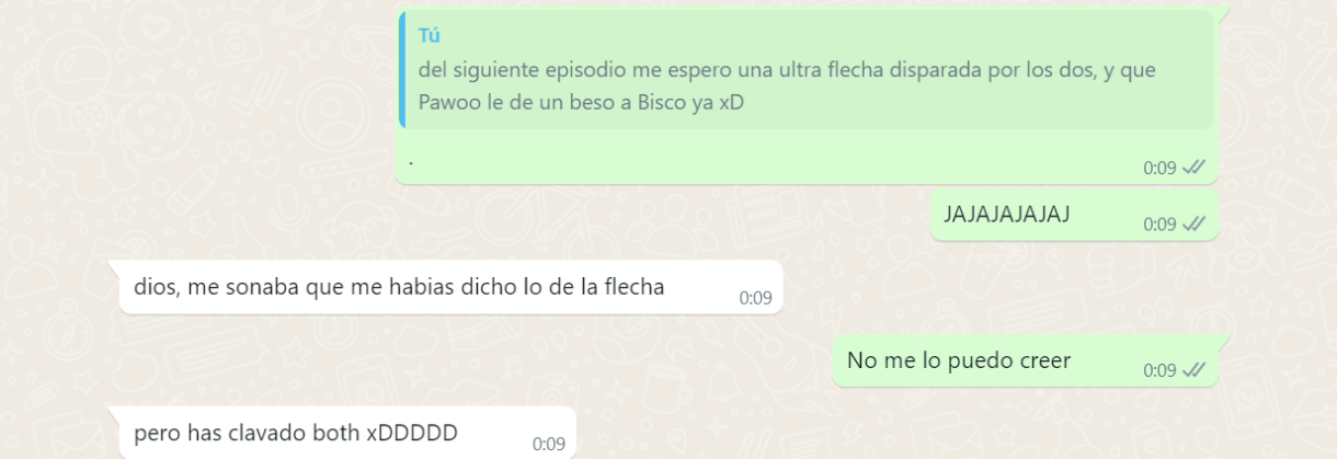 conversacion sobre sabikui bisco