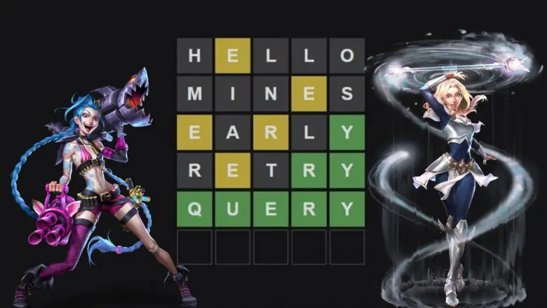 wordle + lol