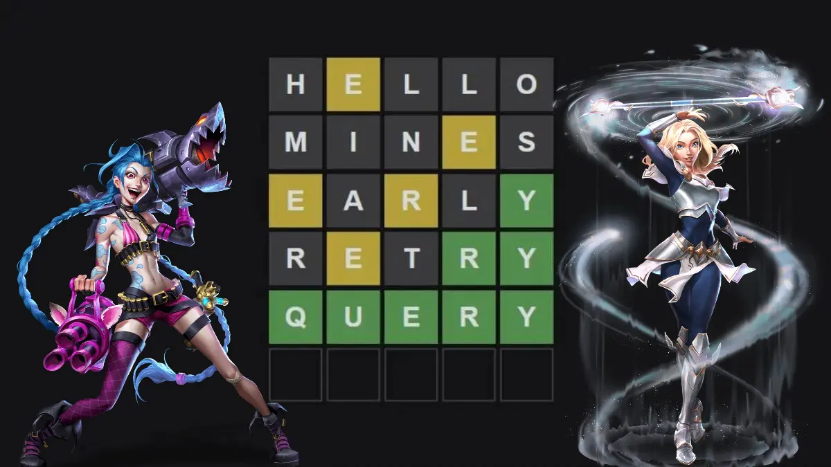 wordle + lol