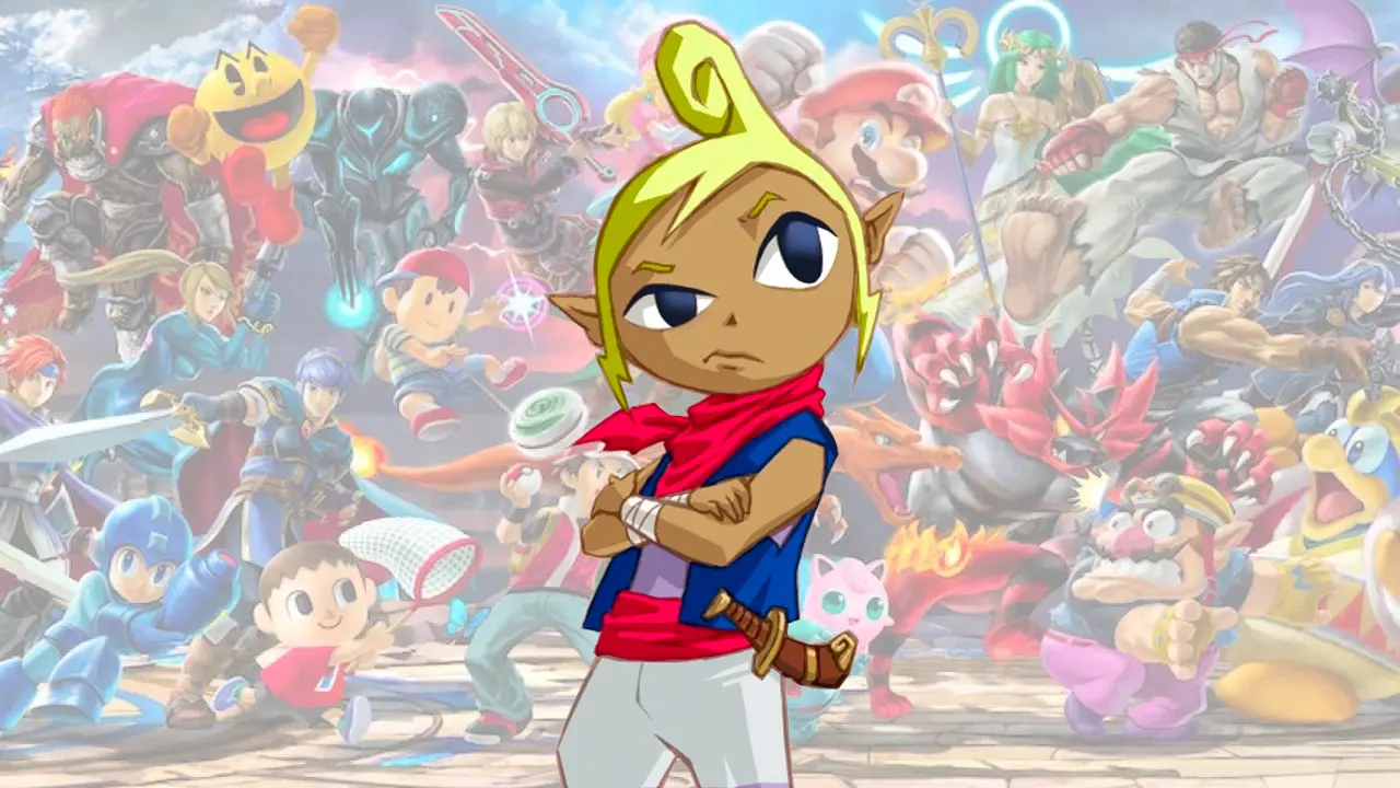 tetra zelda the wind waker super smash bros