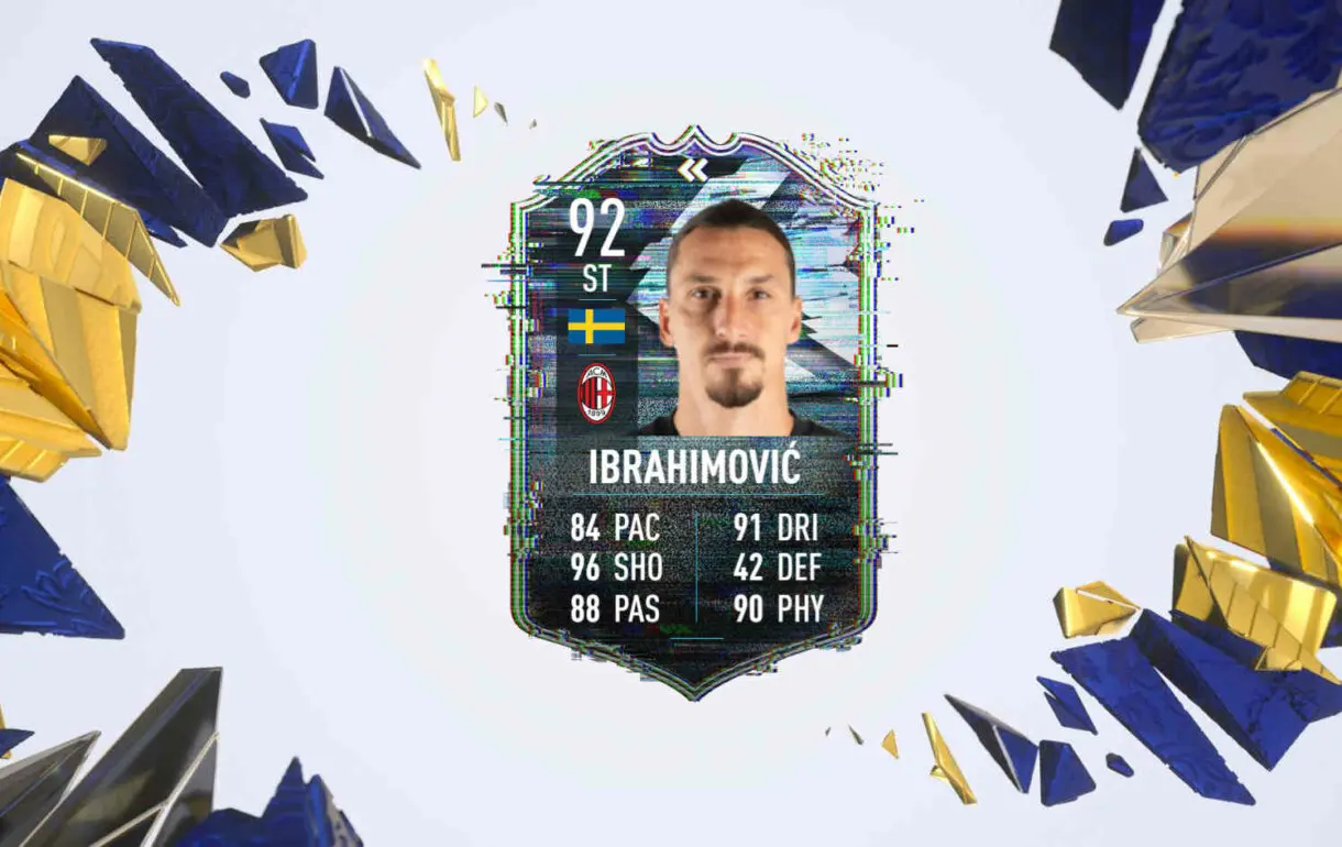 Hipotética carta Ibrahimovic Flashback FIFA 21 Ultimate Team
