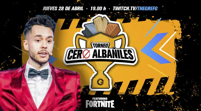 Imagen de The Grefg presenta Cero Albañiles, el torneo de Fortnite con 50mil dólares en premios