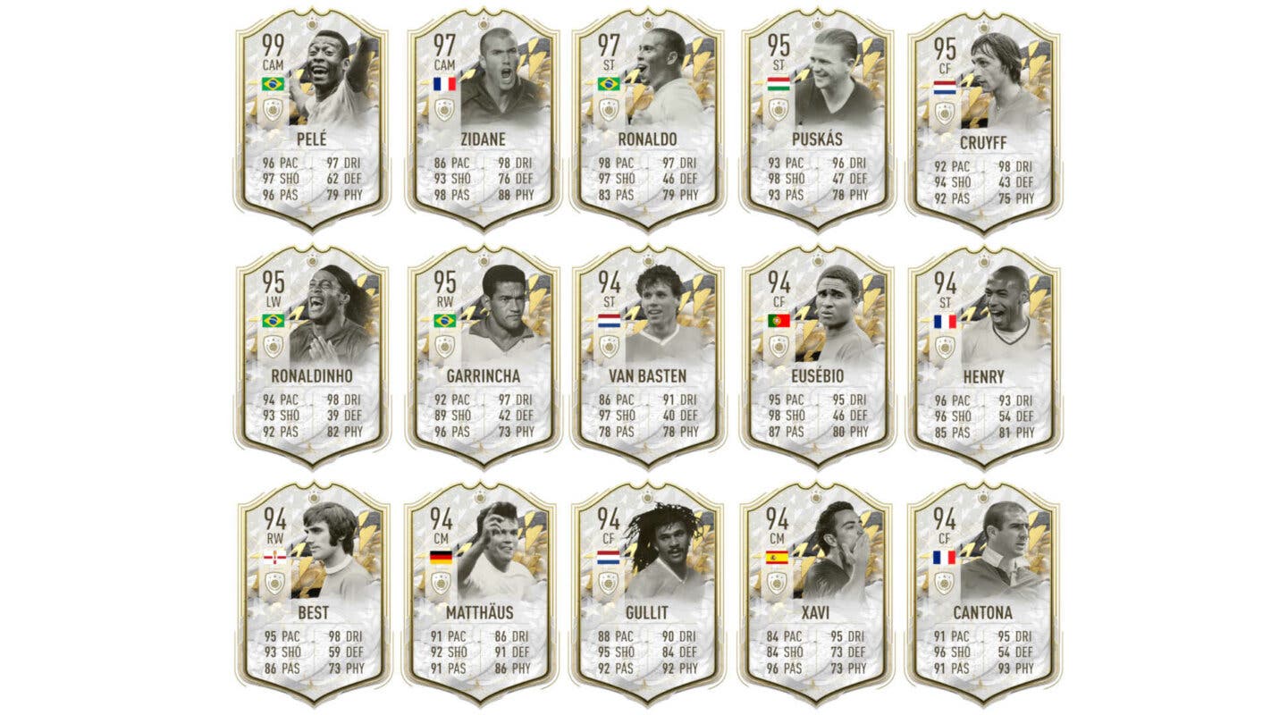 Fifa 22 Icon Swaps Todos Los Iconos Moments Que Pueden Aparecer En El