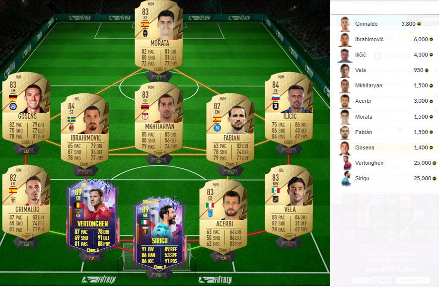 FIFA 22 Ultimate Team SBC Raspadori TOTS