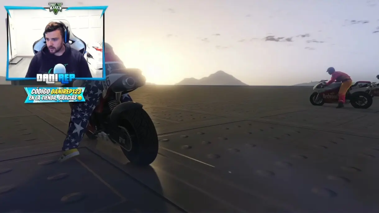 Inicio de una carrera de GTA