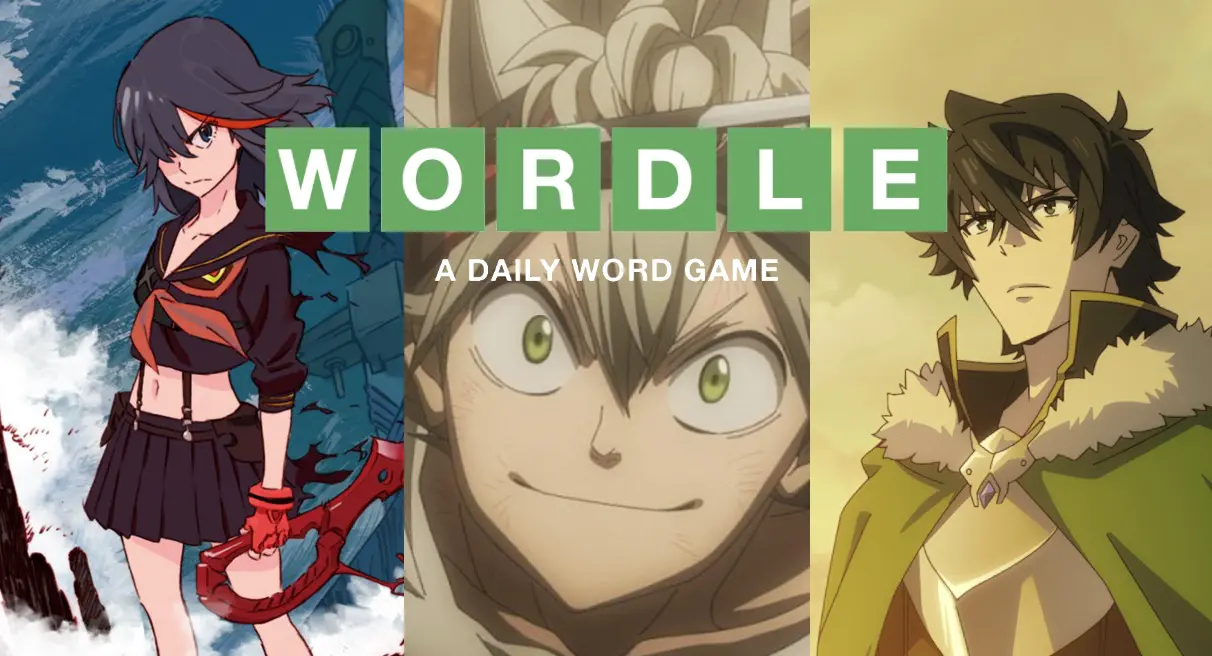 wordle de anime