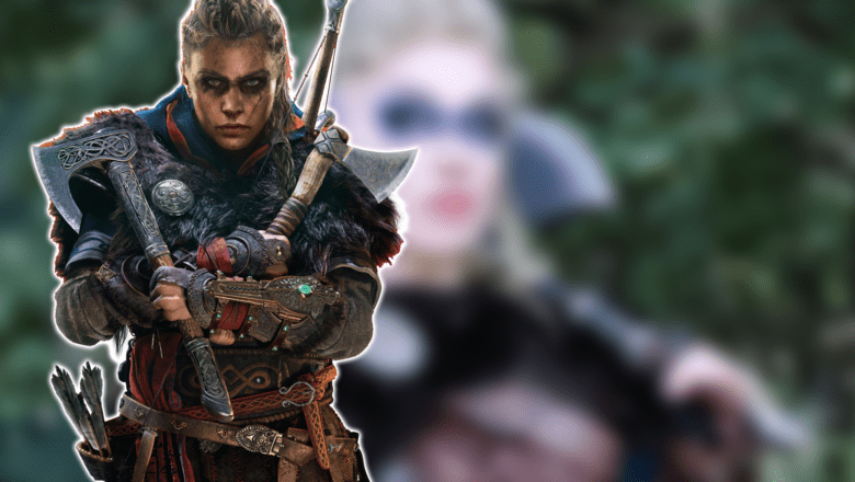 Un cosplay de Assassin's Creed Valhalla