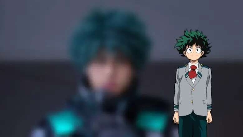 Boku no Hero Academia cosplay Izuku Midoriya Deku