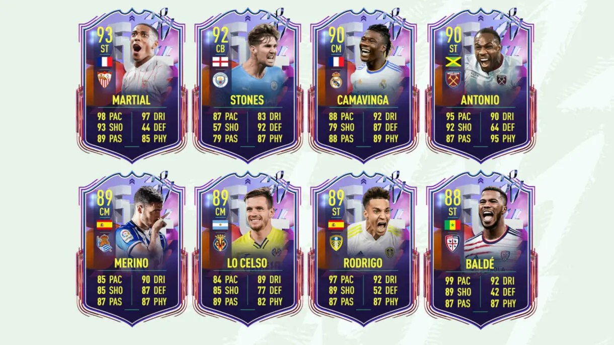 Cartas Fantasy FUT con dos upgrades y posibilidad de más FIFA 22 Ultimate Team