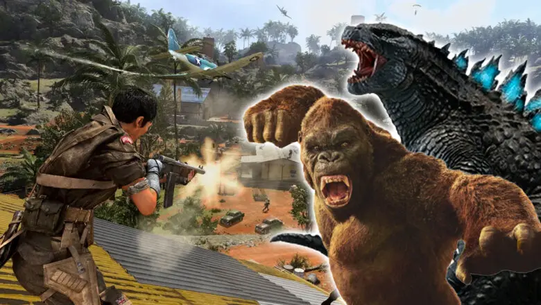 call of duty: warzone king kong godzilla