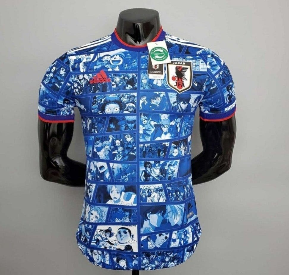 flojo cliente Impuro Así es la camiseta 'fake' de la Selección de Fútbol de Japón que arrasaría  en ventas si llegase a las tiendas