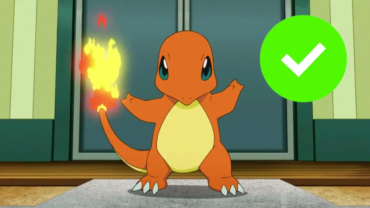 Charmander anime Pokemon