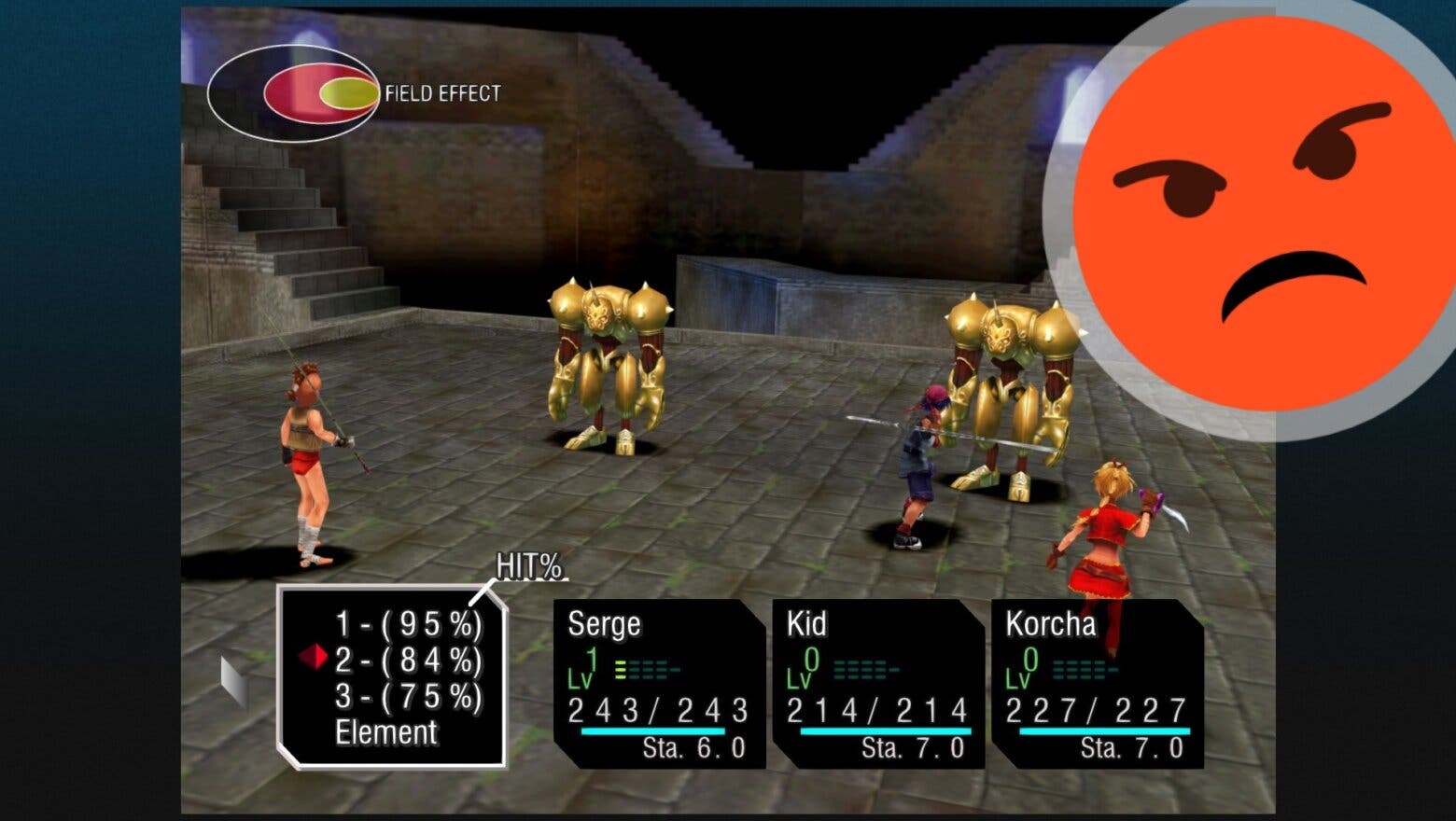 chrono cross mal rendimiento