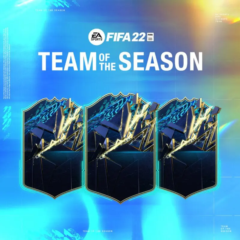 Diseño cartas TOTS FIFA 22 Ultimate Team