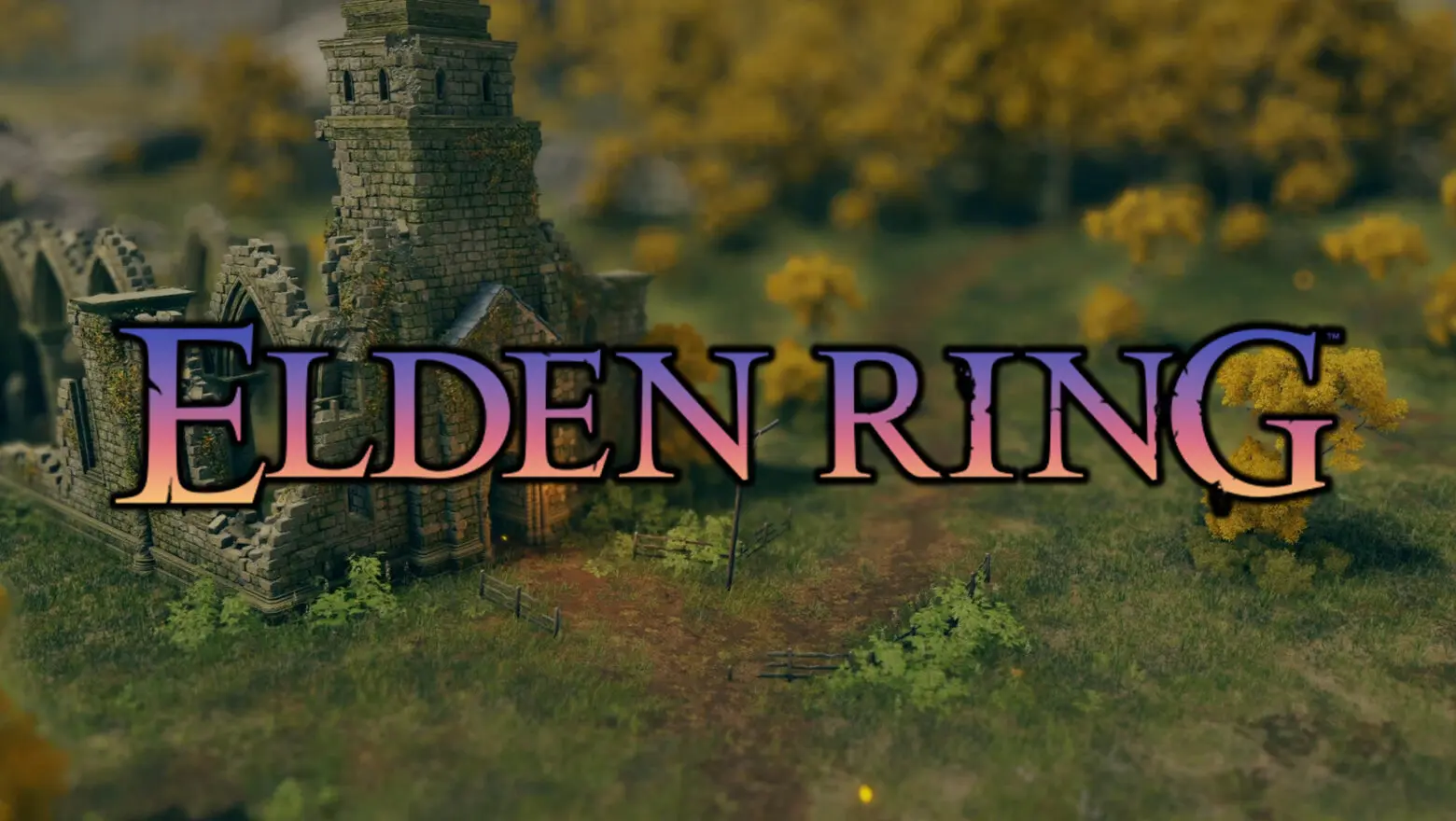 Elden Ring convertido en miniatura